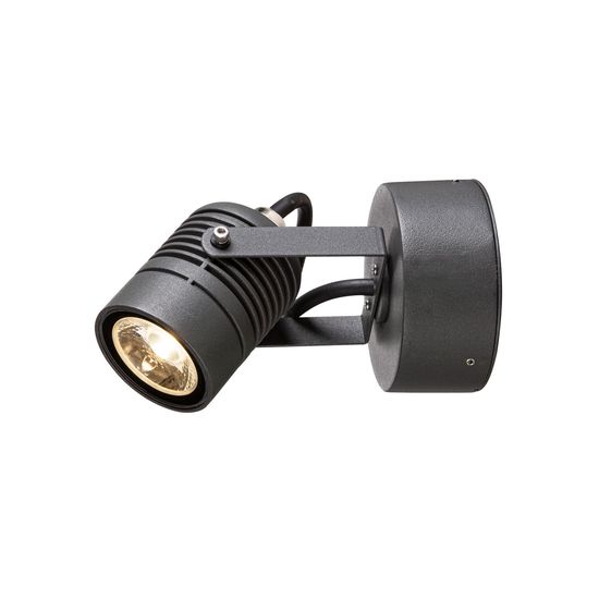 SLV 1004649 LED SPOT SP, Outdoor LED Wandleuchte anthrazit 3000K IP55