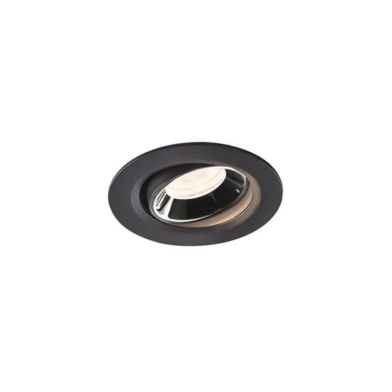 SLV 1005591 NUMINOS MOVE XS, Deckeneinbauleuchte schwarz, chrom 4000K 20°
