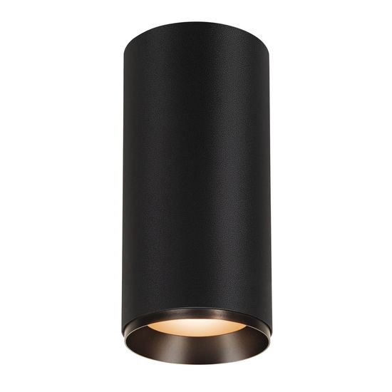 SLV 1005693 NUMINOS XL PHASE, Deckenaufbauleuchte schwarz 36W 3000K 24°
