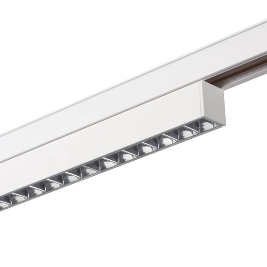 SLV IN-LINE 22, 48V Spot, Darklight Reflector, DALI, weiß, 7.3W, 650lm, 4000K, CRI90, 35° 1006632