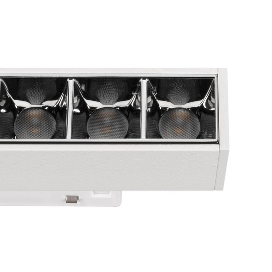 SLV IN-LINE 22, 48V Spot, Darklight Reflector, DALI, weiß, 7.3W, 650lm, 4000K, CRI90, 35° 1006632
