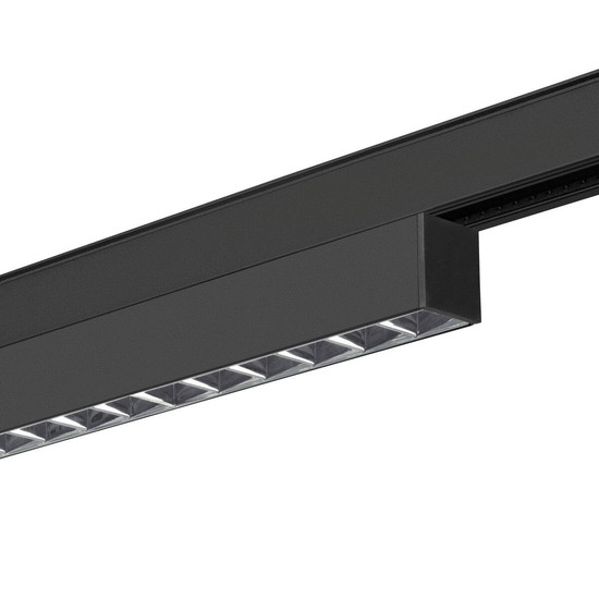 SLV IN-LINE 44, 48V Spot, Darklight Reflector, DALI, schwarz, 14W, 1250lm, 4000K, CRI90, 35° 1006637