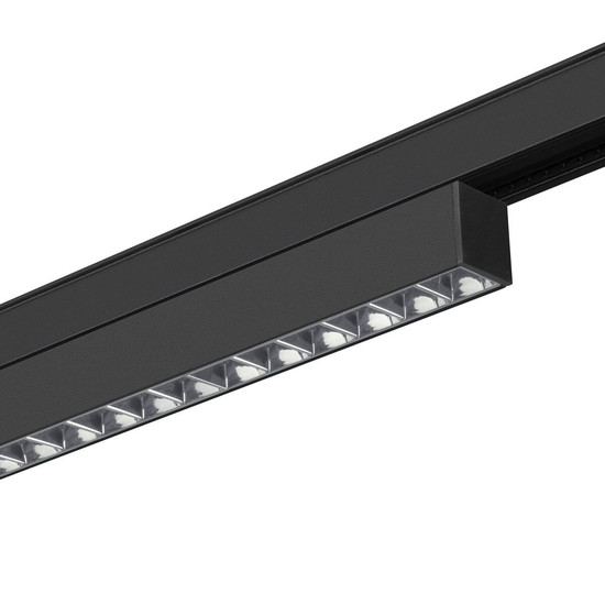 SLV IN-LINE 44, 48V Spot, Darklight Reflector, DALI, schwarz, 14W, 1250lm, 4000K, CRI90, 35° 1006637