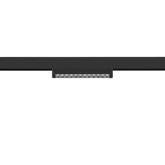 SLV IN-LINE 24, 48V Spot, Move, Darklight Reflector, DALI, schwarz, 7.3W, 650lm, 4000K, CRI90, 35° 1006643