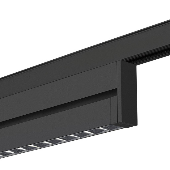 SLV IN-LINE 24, 48V Spot, Move, Darklight Reflector, DALI, schwarz, 7.3W, 650lm, 4000K, CRI90, 35° 1006643