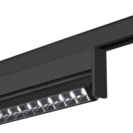 SLV IN-LINE 24, 48V Spot, Move, Darklight Reflector, DALI, schwarz, 7.3W, 650lm, 4000K, CRI90, 35° 1006643