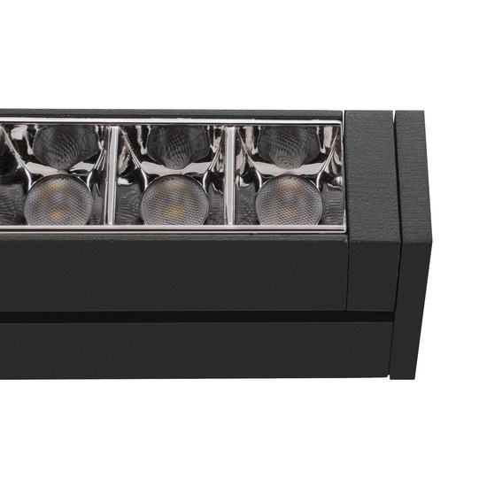 SLV IN-LINE 24, 48V Spot, Move, Darklight Reflector, DALI, schwarz, 7.3W, 650lm, 4000K, CRI90, 35° 1006643
