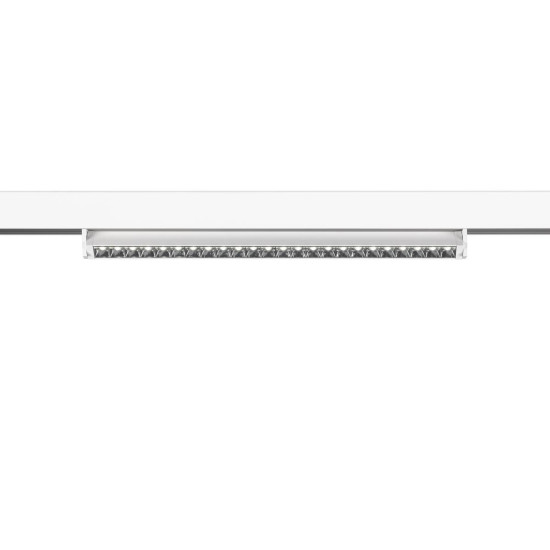 SLV IN-LINE 46, 48V Spot, Move, Darklight Reflector, DALI, weiß, 14W, 1250lm, 4000K, CRI90, 35° 1006650