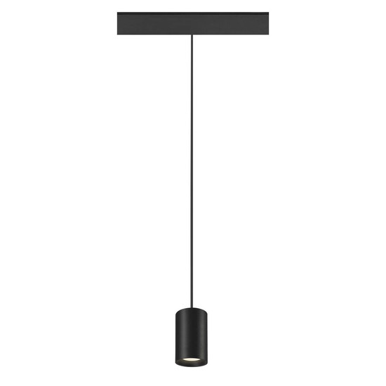 SLV NUMINOS XS, 48V Pendelleuchte, Pendellänge 150cm, 4000K, 55°, DALI 2, matt schwarz 1006801