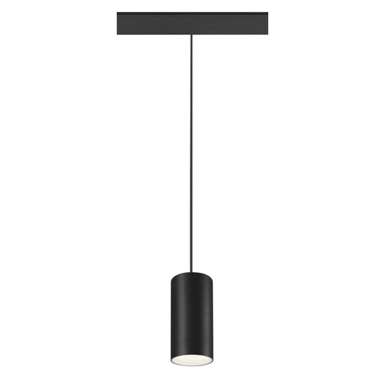 SLV NUMINOS S, 48V Pendelleuchte, Pendellänge 150cm, 4000K, 55°, DALI 2, matt schwarz / matt weiß 1006856