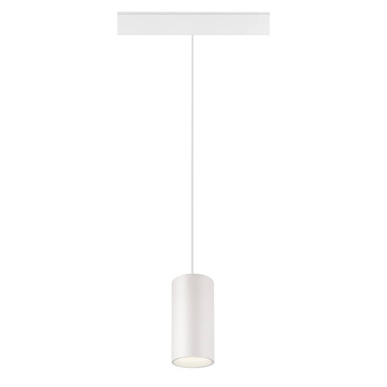 SLV NUMINOS S, 48V Pendelleuchte, Pendellänge 150cm, 4000K, 55°, DALI 2, matt weiß 1006865