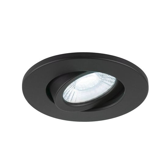 SLV 1007091 Universal Downlight Abdeckung, für Downlight schwenkbar, rund, schwarz