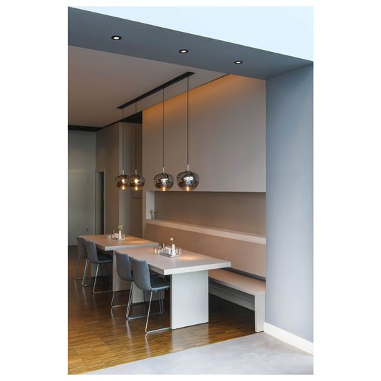 SLV 1007096 Universal Downlight Abdeckung, für Downlight IP65, rund, schwarz