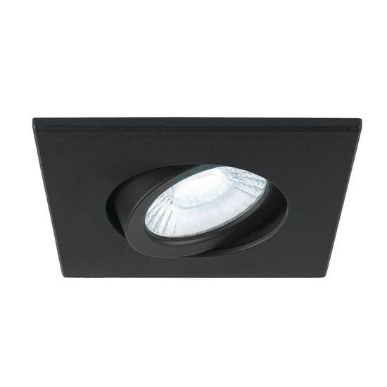SLV 1007184 Universal Downlight Abdeckung, für Downlight schwenkbar, eckig, schwarz