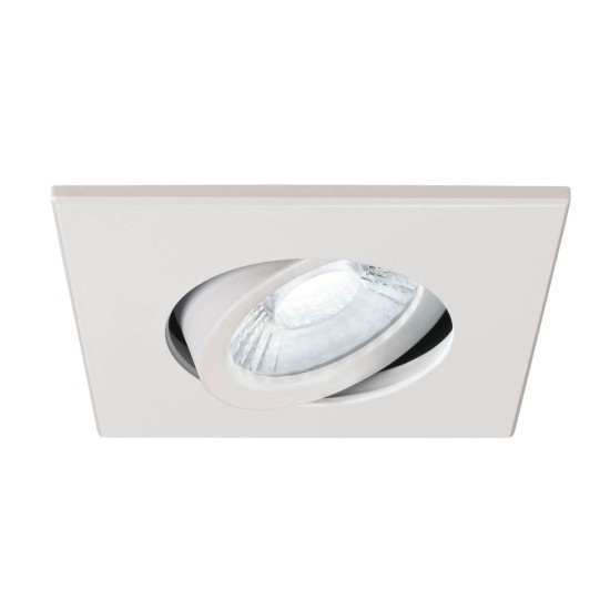 SLV 1007185 Universal Downlight Abdeckung, für Downlight schwenkbar, eckig, weiss