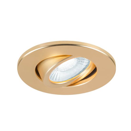 SLV 1007191 Universal Downlight Abdeckung, für Downlight IP65, rund, gold matt