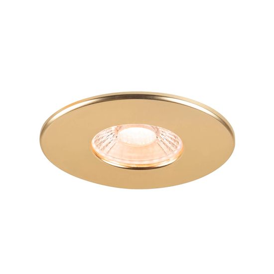 SLV 1007192 Universal Downlight Abdeckung, für Downlight IP65, eckig, gold matt