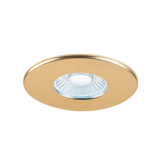 SLV 1007192 Universal Downlight Abdeckung, für Downlight IP65, eckig, gold matt
