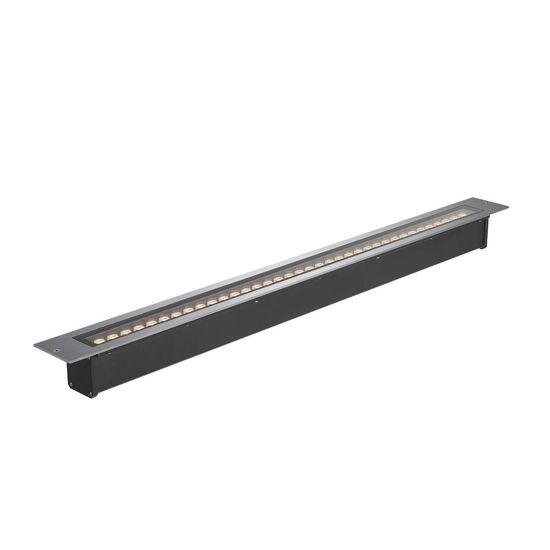 SLV 1007196 DASAR 1200, LED Bodeneinbauleuchte, 34W, 3000K, IP65/IP67, quadratisch, edelstahl