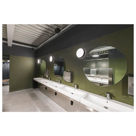 SLV 1007288 MEDO PRO 30, LED Wand-Deckenaufbauleuchte rund 3000/4000K, 10W, Phasenabschnitt, 70°, UGR<19, schwarz