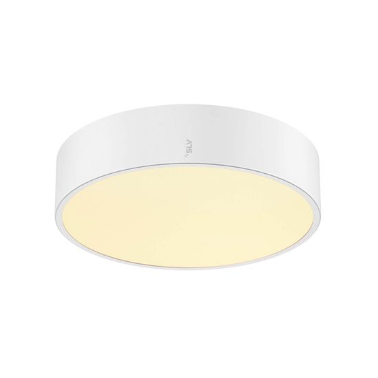SLV 1007289 MEDO PRO 30, LED Wand-Deckenaufbauleuchte rund 3000/4000K, 10W, Phasenabschnitt, 70°, UGR<19, weiß
