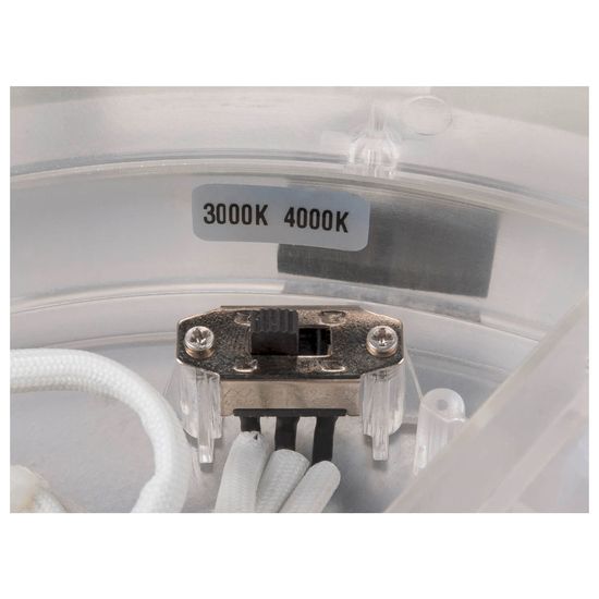 SLV 1007290 MEDO PRO 30, LED Wand-Deckenaufbauleuchte rund 3000/4000K, 10W, Phasenabschnitt, 110°, schwarz