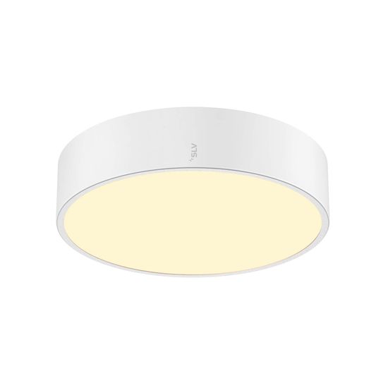 SLV 1007291 MEDO PRO 30, LED Wand-Deckenaufbauleuchte rund 3000/4000K, 10W, Phasenabschnitt, 110°, weiß