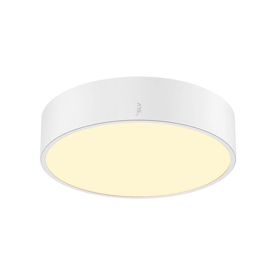 SLV 1007317 MEDO 30, LED Wand-Deckenaufbauleuchte rund 2700/3000/4000K, 12W, Phasenabschnitt, 110°, weiß