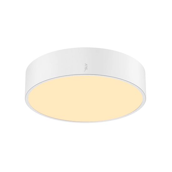 SLV 1007317 MEDO 30, LED Wand-Deckenaufbauleuchte rund 2700/3000/4000K, 12W, Phasenabschnitt, 110°, weiß