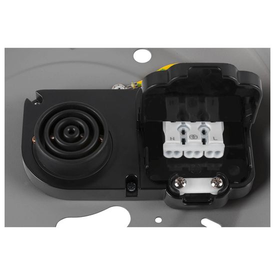 SLV 1007318 MEDO 30, LED Wand-Deckenaufbauleuchte rund 2700/3000/4000K, 12W, Phasenabschnitt, 110°, grau