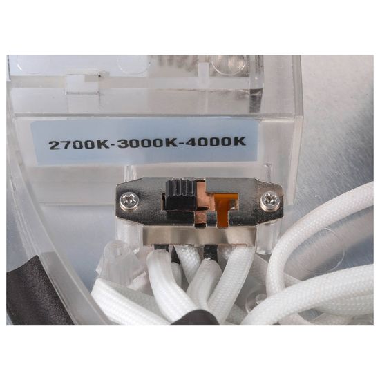 SLV 1007319 MEDO 40, LED Wand-Deckenaufbauleuchte rund 2700/3000/4000K, 20W, Phasenabschnitt, 110°, schwarz