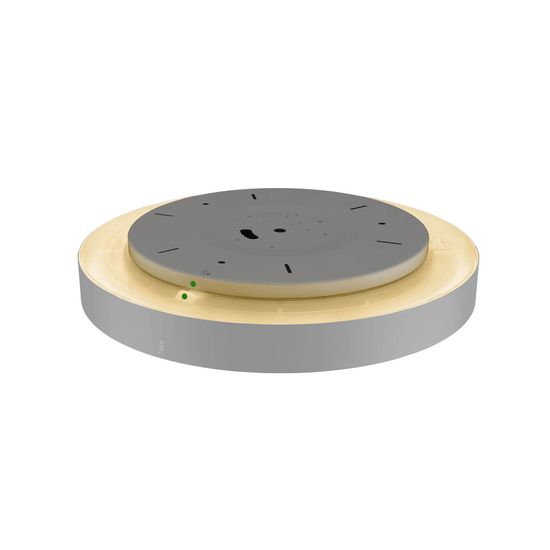 SLV 1007324 MEDO 60, LED Wand-Deckenaufbauleuchte rund 2700/3000/4000K, 39W, Phasenabschnitt, 110°, grau