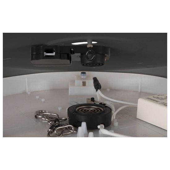 SLV 1007324 MEDO 60, LED Wand-Deckenaufbauleuchte rund 2700/3000/4000K, 39W, Phasenabschnitt, 110°, grau