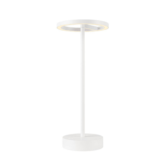 SLV 1007357 VINOLINA ONE, LED Akku-Tischleuchte IP54, 2700K, TOUCH, weiß