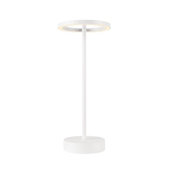 SLV 1007357 VINOLINA ONE, LED Akku-Tischleuchte IP54, 2700K, TOUCH, weiß