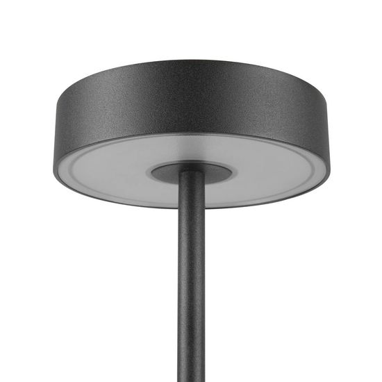 SLV 1007362 VINOLINA, LED Akku-Tischleuchte IP54, 2700/3000K, TOUCH, schwarz
