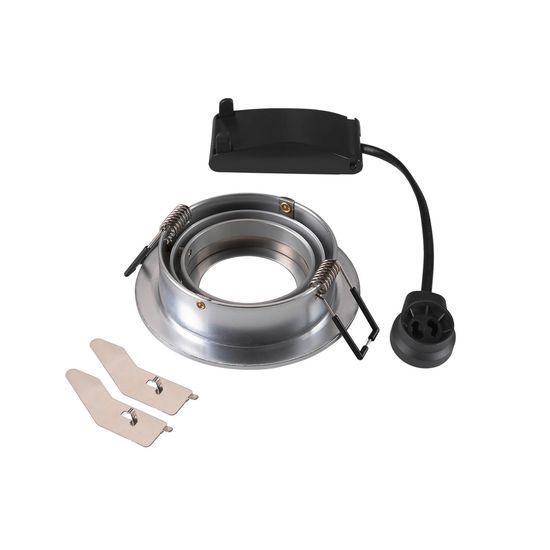 SLV 1007376 NEW TRIA 75, Deckeneinbauleuchte rund GU10, aluminium