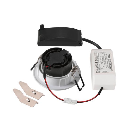 SLV 1007389 NEW TRIA 68, LED Deckeneinbauleuchte, 3000K, 38° rund weiß