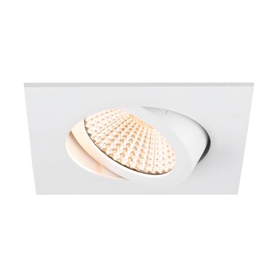SLV 1007395 NEW TRIA 68, LED Deckeneinbauleuchte, 2700K, 60°, quadratisch, weiß