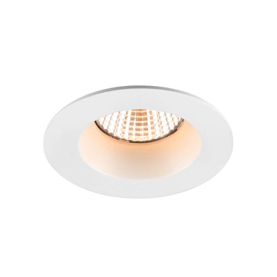 SLV 1007405 NEW TRIA 68, LED Deckeneinbauleuchte, 2700K, 38°, IP20/IP65 rund weiß