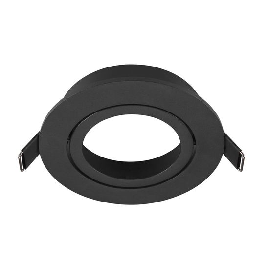 SLV 1007444 NEW TRIA 95, Deckeneinbauring, D: 11 H: 2.6 cm, schwarz