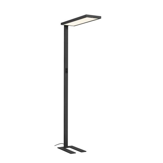 SLV 1007462 WORKLIGHT PRO, LED Stehleuchte, 100W, 4000K, Touch, schwarz