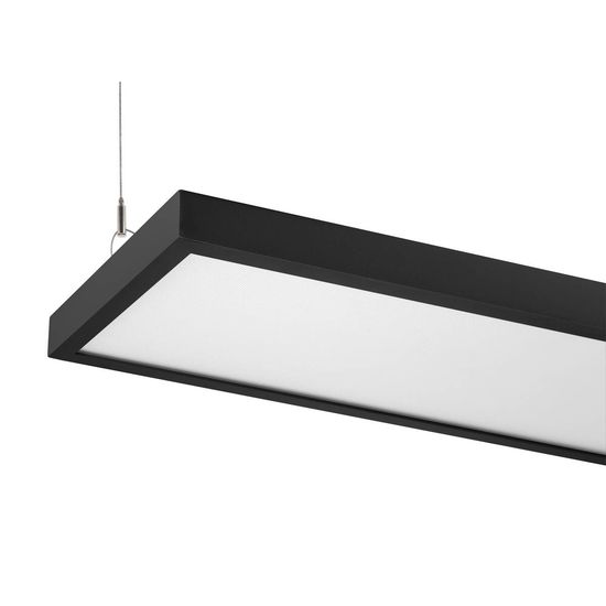 SLV 1007468 WORKLIGHT PRO 120, LED Pendelleuchte, 120cm, 4000K, DALI, Touch, schwarz