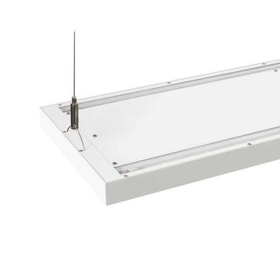 SLV 1007469 WORKLIGHT PRO 120, LED Pendelleuchte, 120cm, 4000K, DALI, Touch, weiß