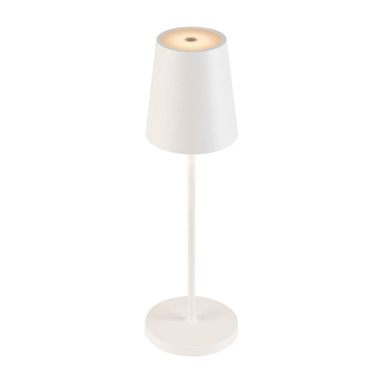 SLV 1007692 VINOLINA TWO, LED Akku-Tischleuchte IP65, 2200/2700/3000K, TOUCH, weiß