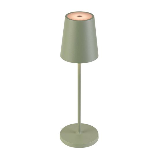 SLV 1007696 VINOLINA TWO, LED Akku-Tischleuchte IP65, 2200/2700/3000K, TOUCH, grün