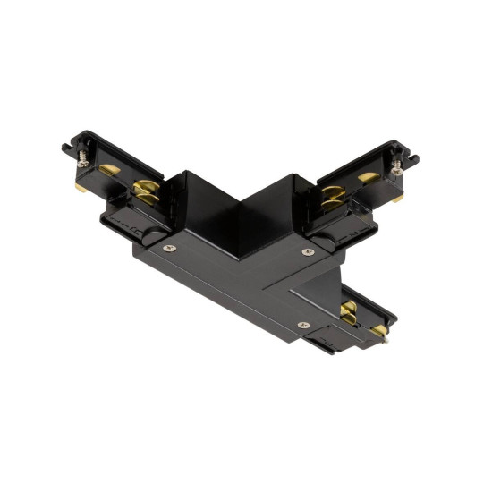 SLV S-TRACK T-Verbinder, verstellbar, rechts, mit Einspeisemöglichkeit, DALI, PHASE, schwarz 1007820