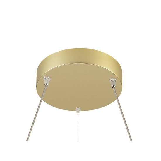 SLV ONE FLAT PD, single, Pendelleuchte, Pendellänge 180cm, 2700/3000K, PHASE, messing 1007857