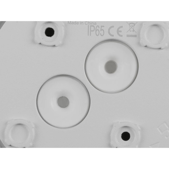 SLV D-RING S, Wandleuchte, PHASE, 2700/3000K, PHASE, IP65, weiß 1007912