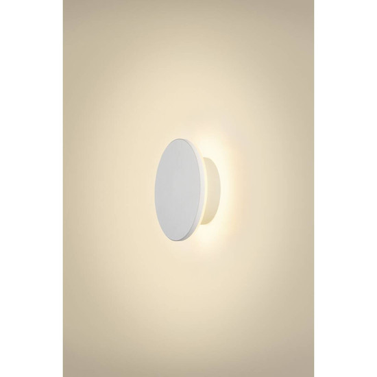 SLV D-RING S, Wandleuchte, PHASE, 2700/3000K, PHASE, IP65, weiß 1007912